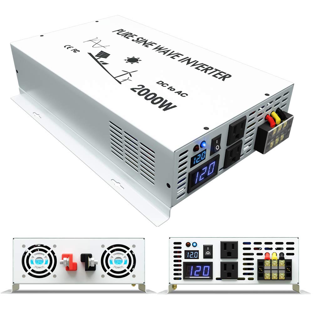 Fora da bateria pura do invers - Inverter Pure Sine Wave 60Hz 120V 3000W avaliação e preço
