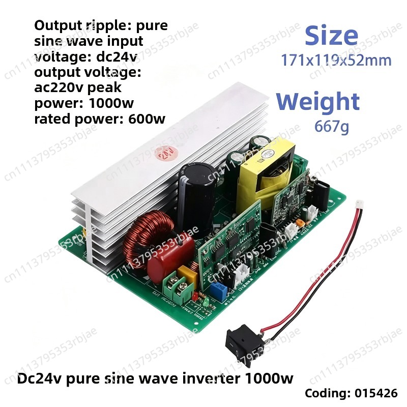 Placa Principal do Inversor de - Pure Sine Wave Inverter Board 24V 48V avaliação e preço