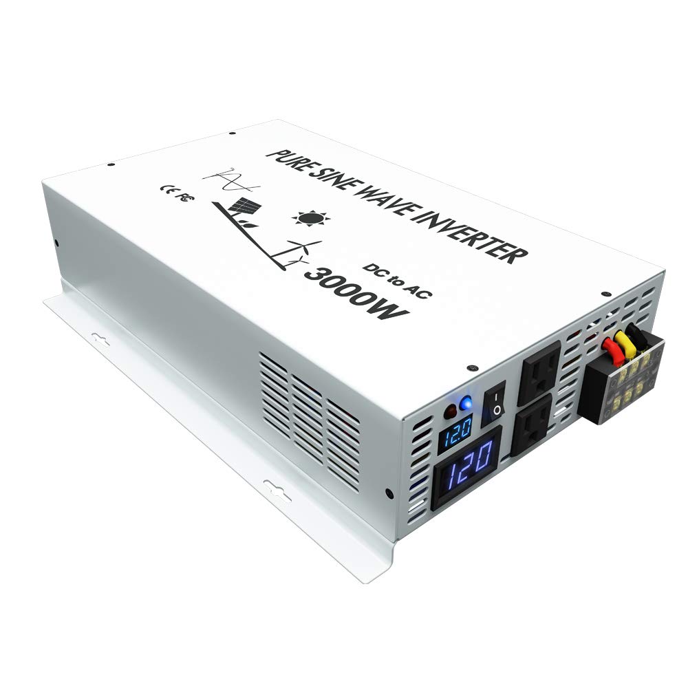Inversor de energia de onda se - Inverter Pure Sine Wave 60Hz 120V 3000W avaliação e preço